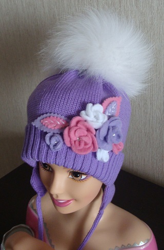 Шапочки для мальчиков и девочек на заказ.