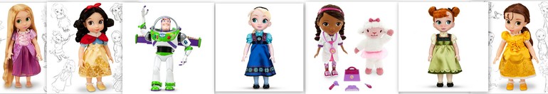 Оригинальные куклы Disney из США! Скоро в наличии!!! Rapunzel, Belle, SnowWhite, Buzz и др