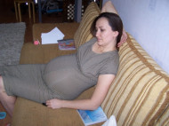 Фото животиков на 42 неделе беременности