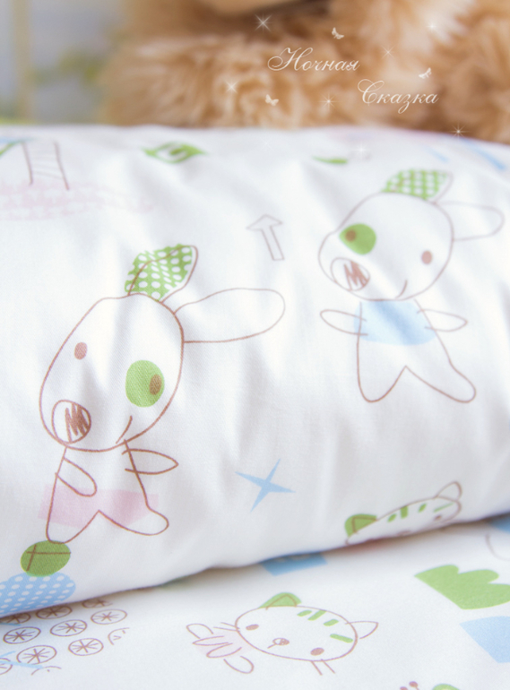 Комплект в кроватку детское постельное белье