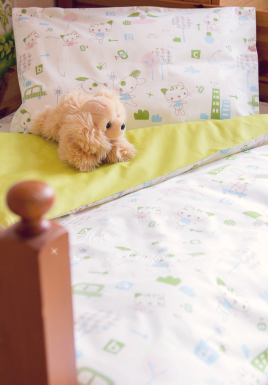 Комплект в кроватку детское постельное белье