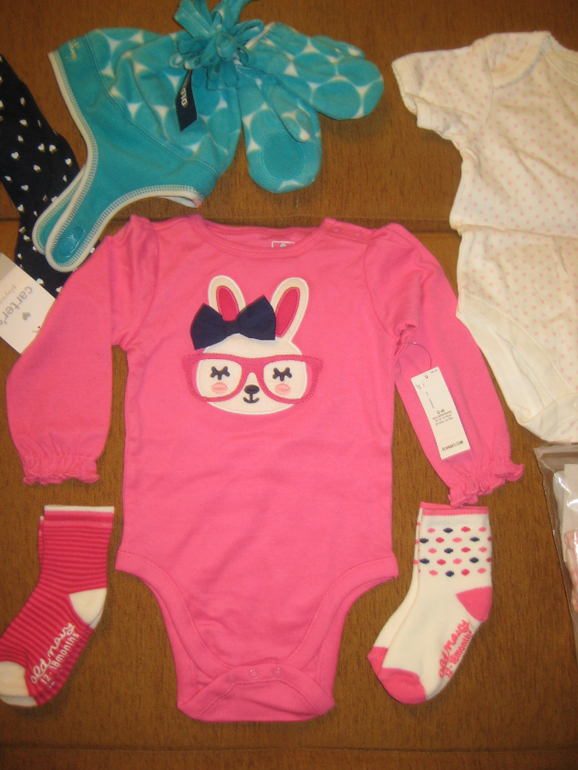Новая одежда для малышки 1-1,5 годик. Carters, Old Navy